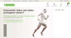 Desktop Screenshot of lekarnaljubljana.si